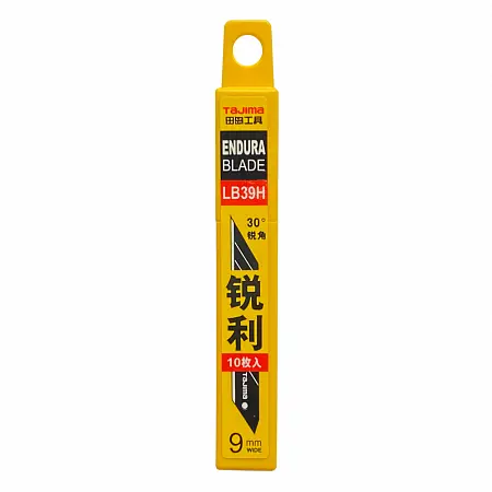 Лезвия TAJIMA LB39H, сталь, 30 градусов, 9 мм, 10 шт.